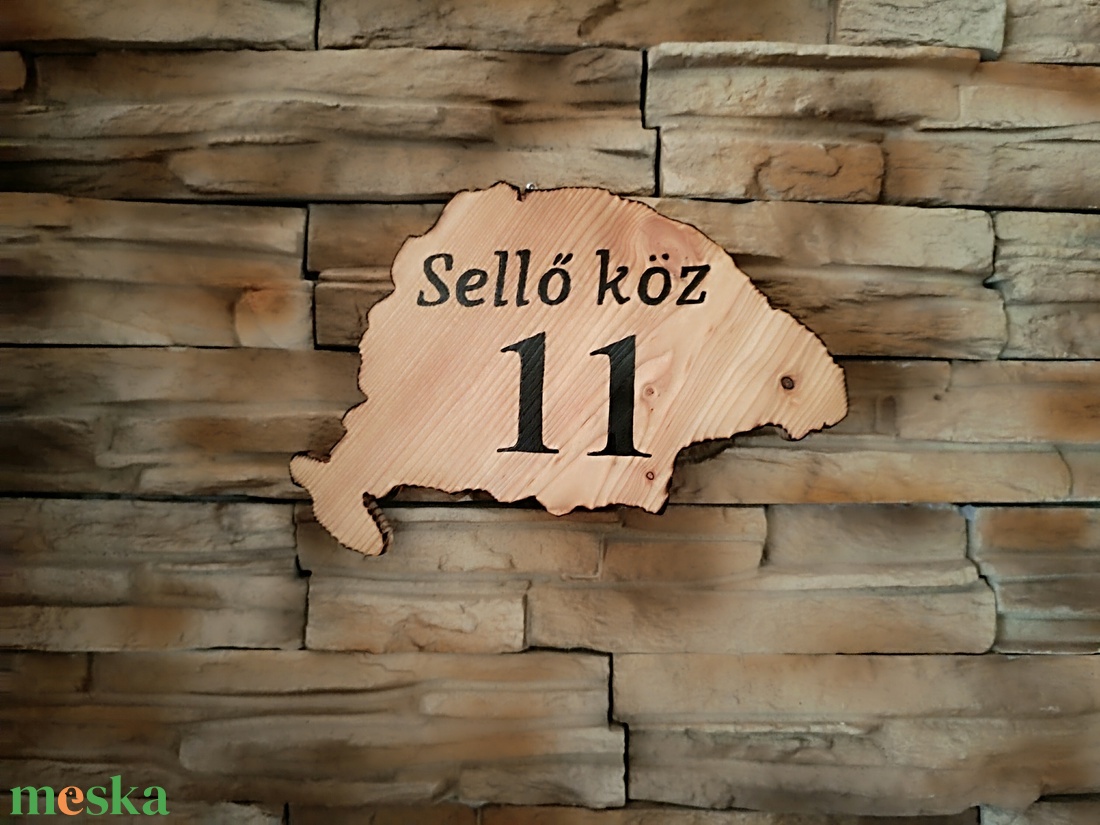 Nagy Magyarország fa házszám tábla - otthon & életmód - ház & kert - házszám - Meska.hu Nagy Magyarország fa házszám tábla - otthon & életmód - ház & kert - házszám - Meska.hu