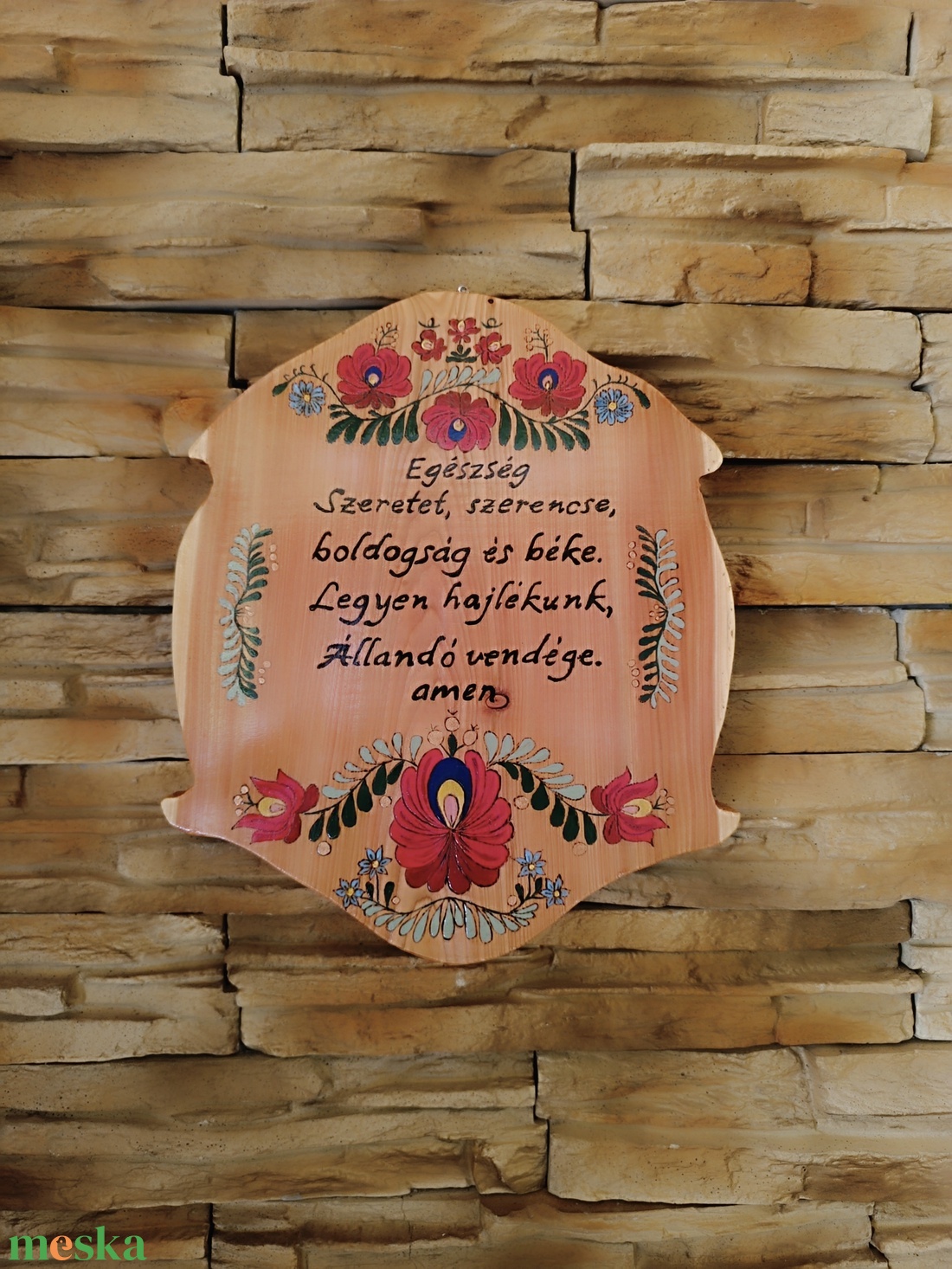 Magyaros népi virágokkal díszített magyar áldás - otthon & életmód - vallás - házi áldás - Meska.hu Magyaros népi virágokkal díszített magyar áldás - otthon & életmód - vallás - házi áldás - Meska.hu