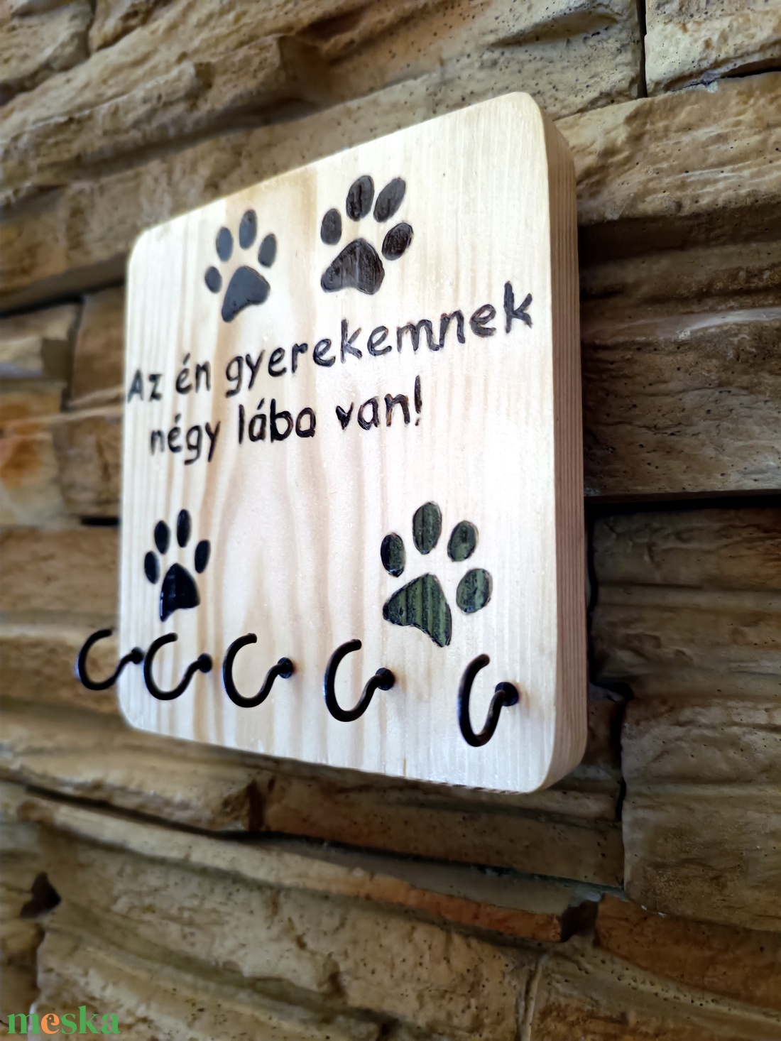 Tappancsos fali kulcstartó - otthon & életmód - tárolás & rendszerezés - fali tároló - Meska.hu Tappancsos fali kulcstartó - otthon & életmód - tárolás & rendszerezés - fali tároló - Meska.hu