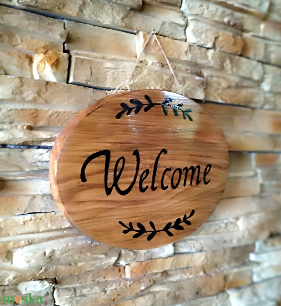 Fából készült nagyméretű Welcome üdvözlő tábla - otthon & életmód - ház & kert - isten hozott tábla - Meska.hu Fából készült nagyméretű Welcome üdvözlő tábla - otthon & életmód - ház & kert - isten hozott tábla - Meska.hu