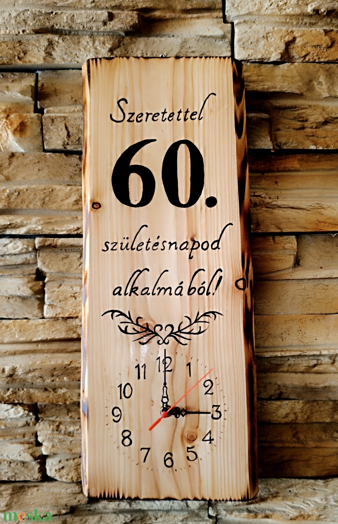 Fa falióra 60. születésnap alkalmából - otthon & életmód - dekoráció - fali és függő dekoráció - falióra & óra - Meska.hu Fa falióra 60. születésnap alkalmából - otthon & életmód - dekoráció - fali és függő dekoráció - falióra & óra - Meska.hu