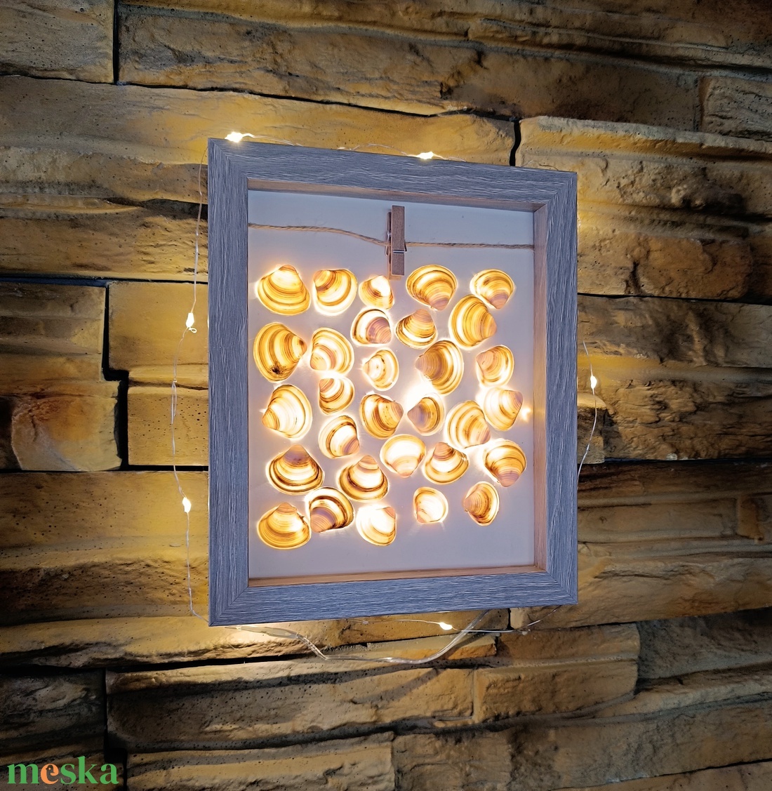 Egyedi,kagylóból készült lámpa - otthon & életmód - lámpa - fali & mennyezeti lámpa - Meska.hu Egyedi,kagylóból készült lámpa - otthon & életmód - lámpa - fali & mennyezeti lámpa - Meska.hu