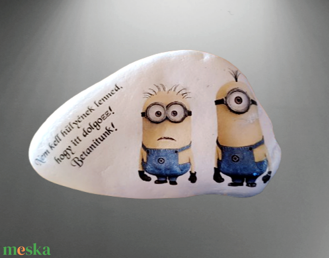 Vicces díszkő - otthon & életmód - dekoráció - asztal és polc dekoráció - kavics & kő - Meska.hu