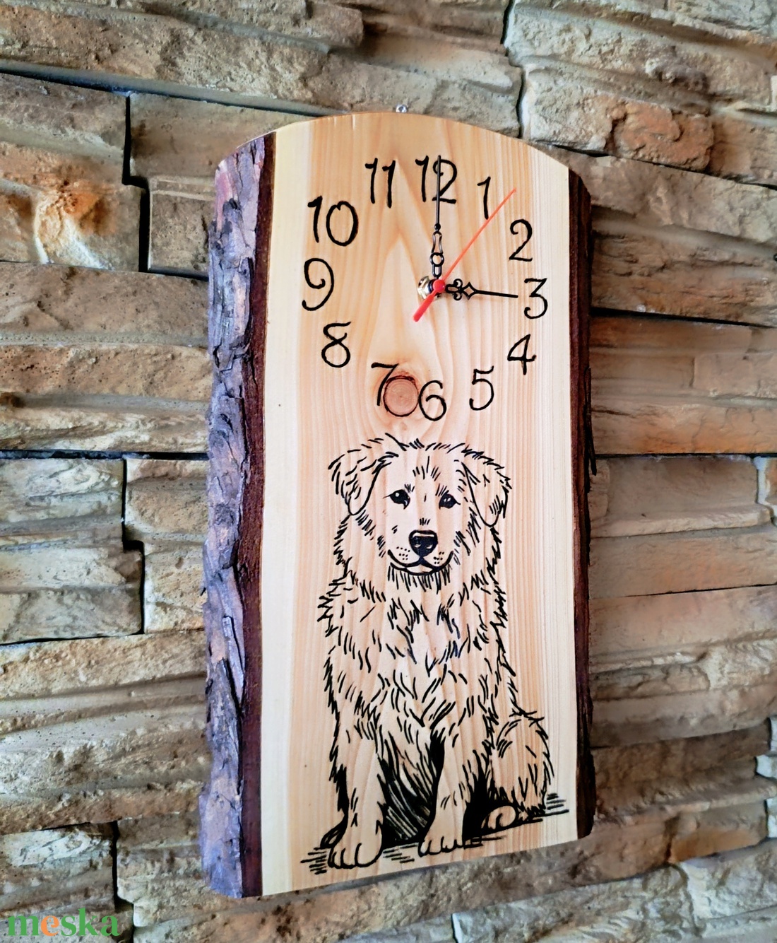 Egyedi saját fotó alapján készült fa falióra  - otthon & életmód - dekoráció - fali és függő dekoráció - falióra & óra - Meska.hu