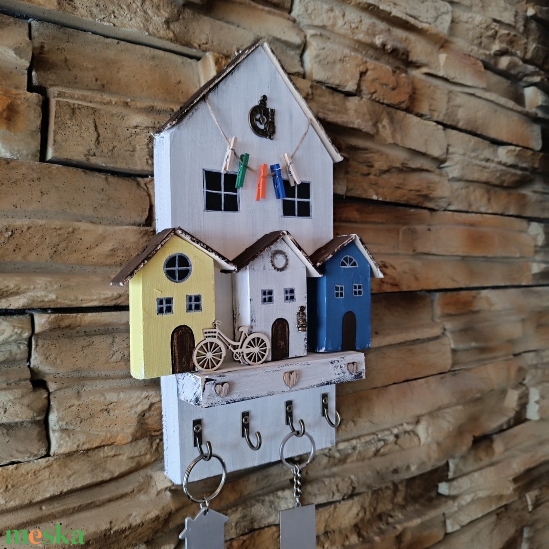 Exkluzív, kézműves kulcstartó � időtálló elegancia otthonába - otthon & életmód - dekoráció - fali és függő dekoráció - fali kulcstartó - Meska.hu