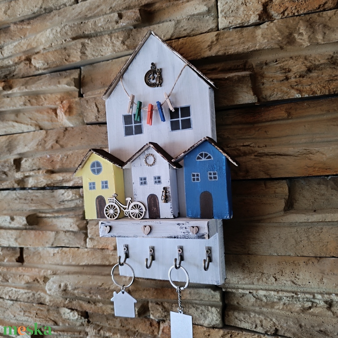 Exkluzív, kézműves kulcstartó � időtálló elegancia otthonába - otthon & életmód - dekoráció - fali és függő dekoráció - fali kulcstartó - Meska.hu