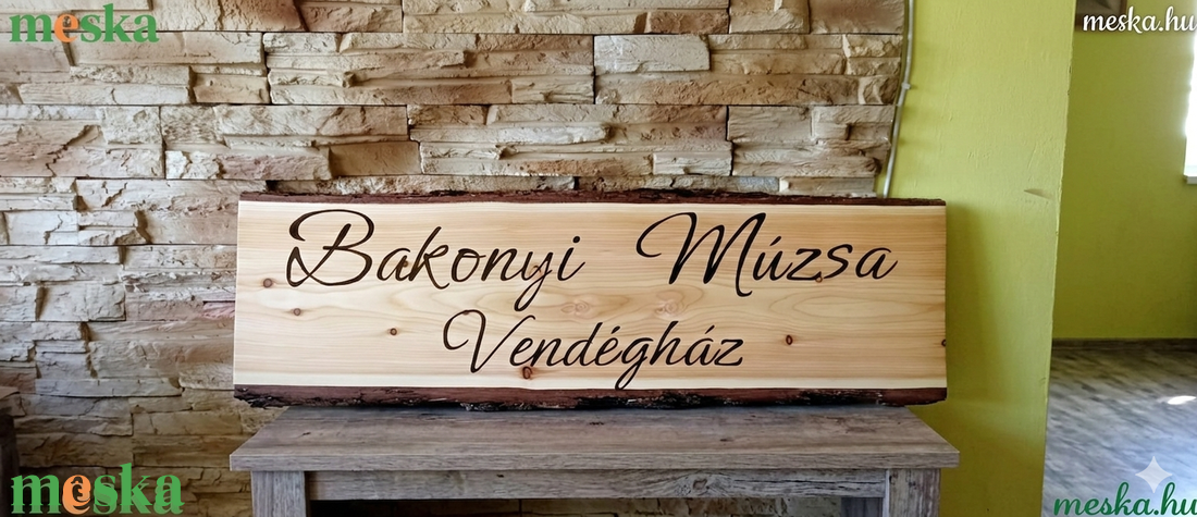 Egyedi cégtábla,vendégház tábla készítését vállalom  - otthon & életmód - ház & kert - névtábla - Meska.hu