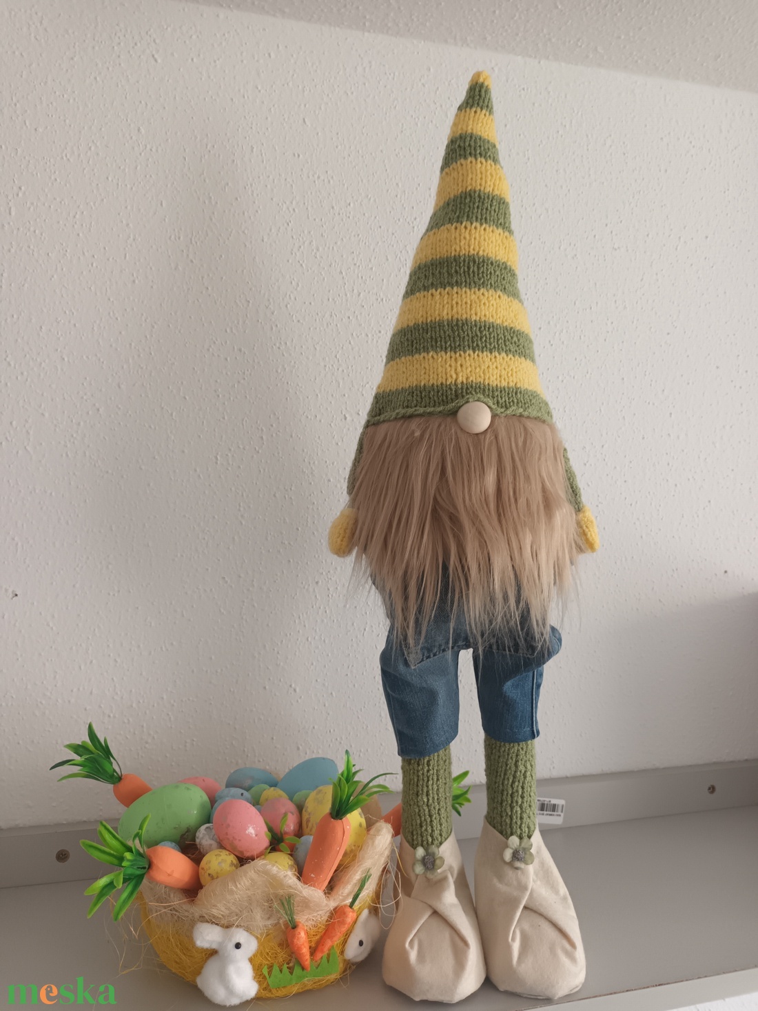 Manó - ünnepi díszek, dekorációk - húsvéti díszek és dekorációk - húsvéti kosár - Meska.hu