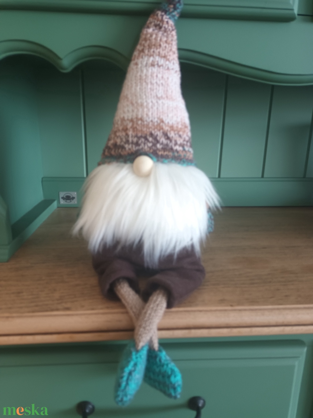 Manó - karácsony - karácsonyi lakásdekoráció - karácsonyi manók, figurák - Meska.hu