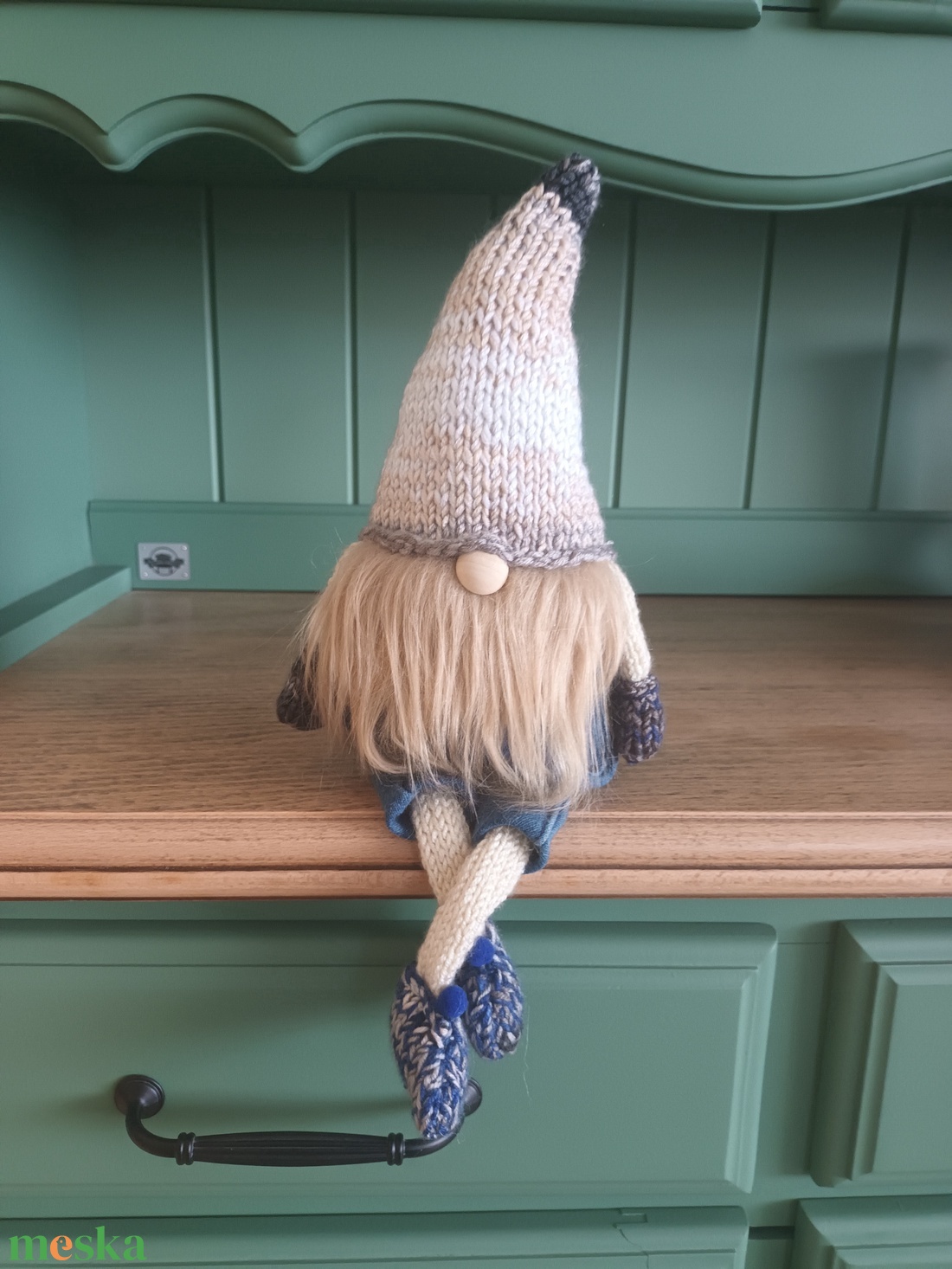 Manó - karácsony - karácsonyi lakásdekoráció - karácsonyi manók, figurák - Meska.hu