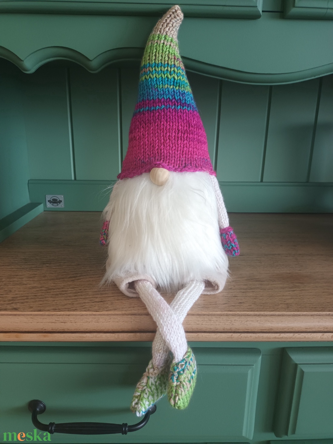 Manó - karácsony - karácsonyi lakásdekoráció - karácsonyi manók, figurák - Meska.hu