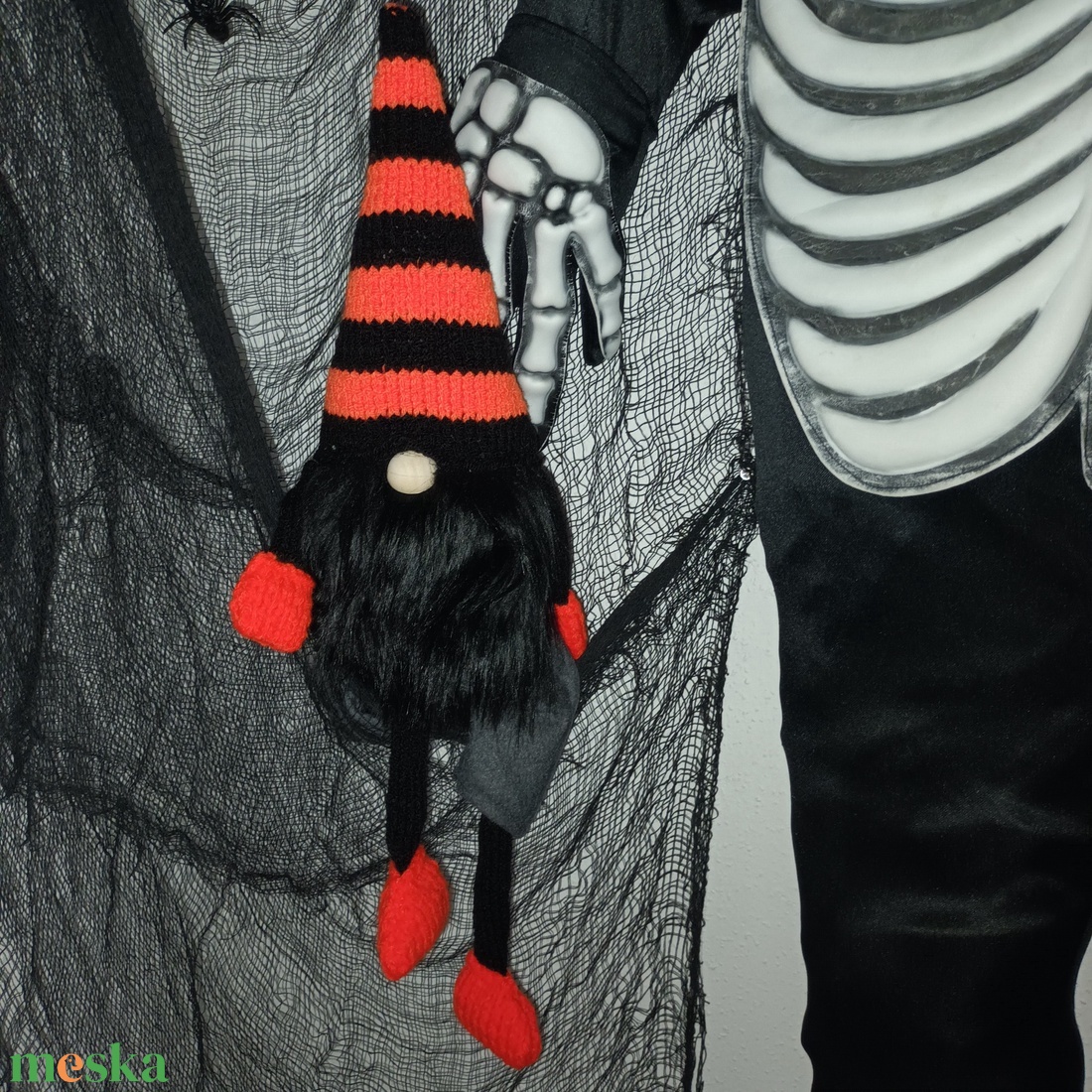 Halloweni manó - karácsony - karácsonyi lakásdekoráció - karácsonyi manók, figurák - Meska.hu