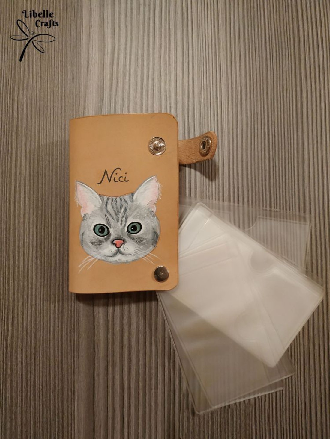 Cicás igazolványtartó - táska & tok - pénztárca & más tok - kártyatartó & irattartó - Meska.hu