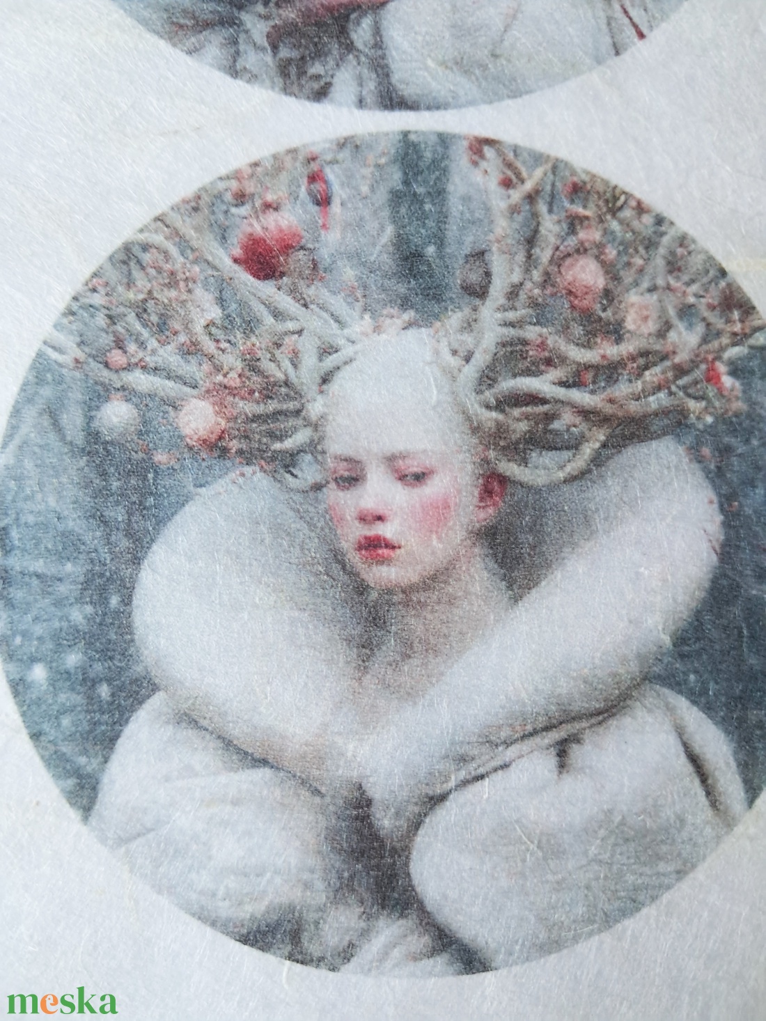 A4-es rizspapír  White Woods (C) � Fantasy-figurák rizspapíron, A4-es decoupage rizspapír - kellékek & szerszámok - papír - decoupage papír - Meska.hu