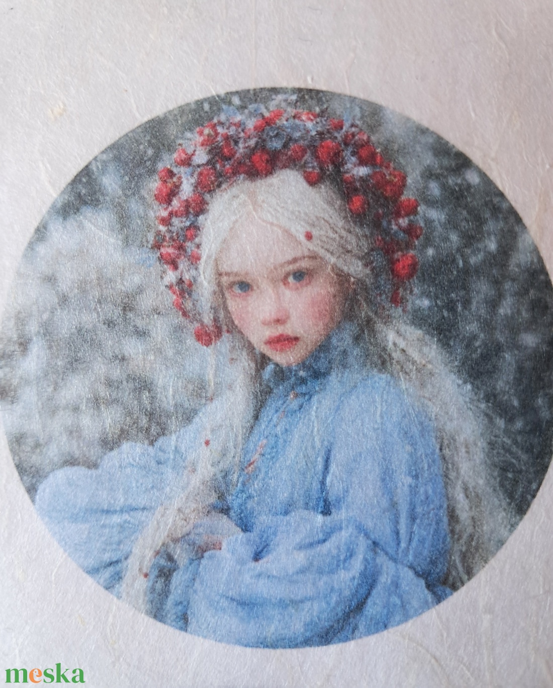 A4-es rizspapír  Hiver Elegant (B) � Fantasy-figurák rizspapíron, A4-es decoupage rizspapír - kellékek & szerszámok - papír - decoupage papír - Meska.hu