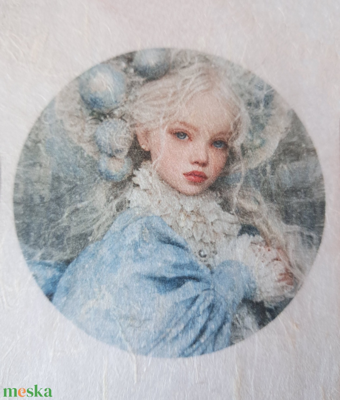 A4-es rizspapír  Hiver Elegant (A) � Fantasy-figurák rizspapíron, A4-es decoupage rizspapír - kellékek & szerszámok - papír - decoupage papír - Meska.hu