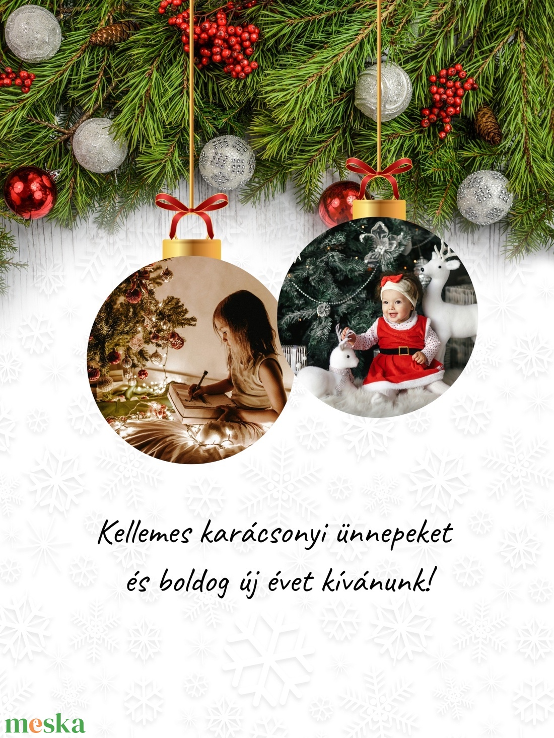 Karácsonyi fotókollázs  egyedi ajándék szeretteidnek - otthon & életmód - dekoráció - kép & falikép - mozaik kép - Meska.hu