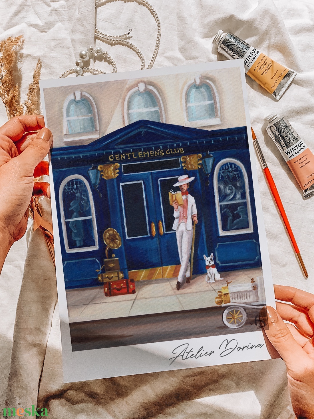 Művészi Nyomat - Gentlemen's Club - művészet - grafika & illusztráció - művészi nyomat - Meska.hu Művészi Nyomat - Gentlemen's Club - művészet - grafika & illusztráció - művészi nyomat - Meska.hu