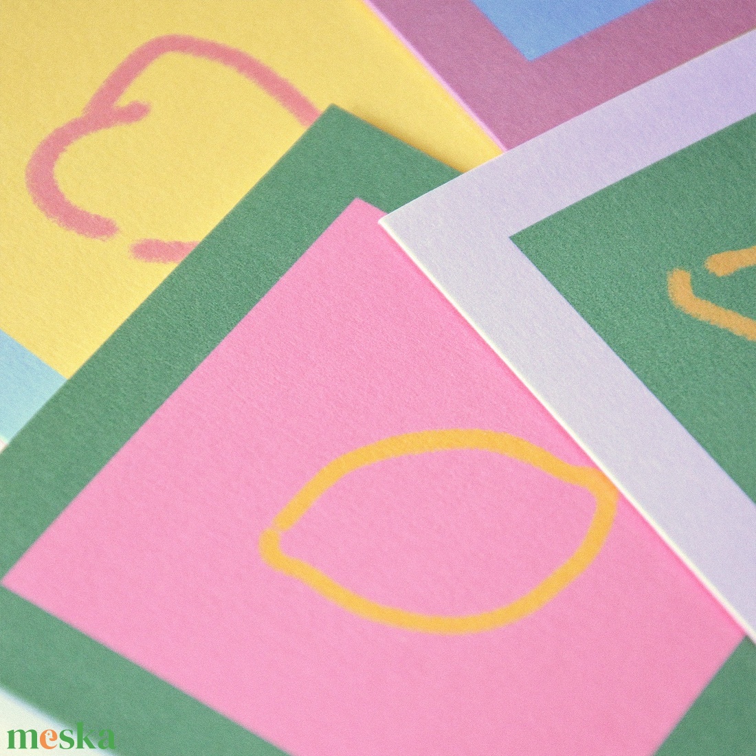 Üdvözlőkártya csomag (4) � 'Love Cards' � Egyedi illusztrációk és idézetek - otthon & életmód - papír, írószer - ajándékozás kellékei - képeslap, üdvözlőlap - Meska.hu