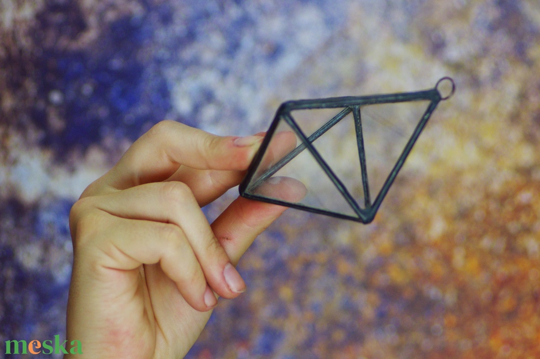 Geometrikus terra növénytartó szukkulenseknek, tinlandsia üveg tiffany ólomüveg technikával - otthon & életmód - dekoráció - dísztárgy - Meska.hu Geometrikus terra növénytartó szukkulenseknek, tinlandsia üveg tiffany ólomüveg technikával - otthon & életmód - dekoráció - dísztárgy - Meska.hu