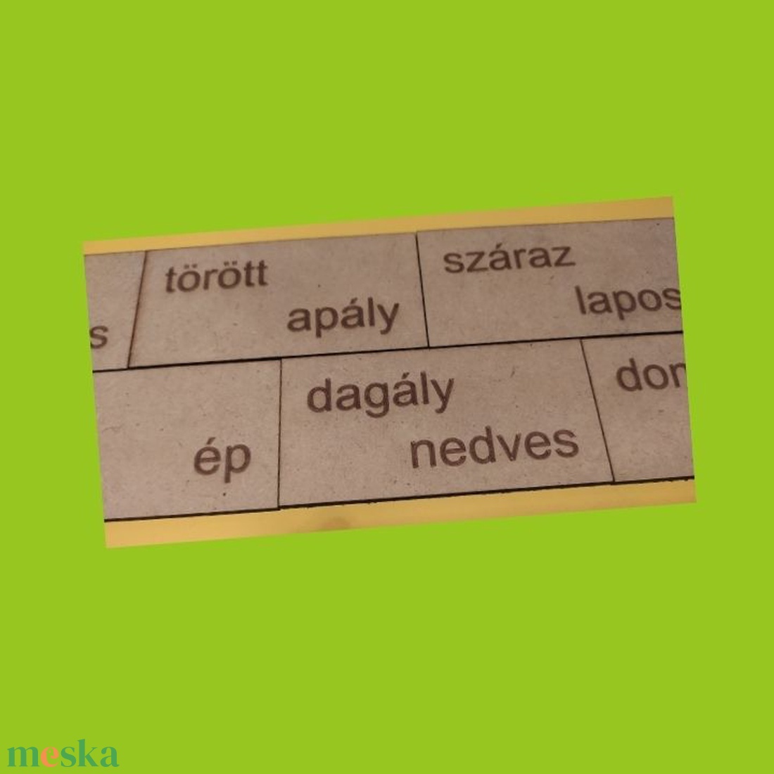 Szókörút - ellentétes jelentésű szavak - olvasási és logikai képesség fejlesztő dominó játék - játék & sport - táblajáték és kártyajáték - dominó - Meska.hu Szókörút - ellentétes jelentésű szavak - olvasási és logikai képesség fejlesztő dominó játék - játék & sport - táblajáték és kártyajáték - dominó - Meska.hu