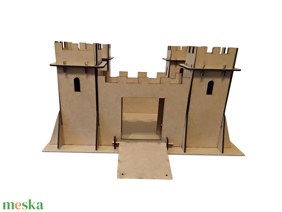 Középkori lovagvár - játék & sport - baba & babaház - babaház - Meska.hu