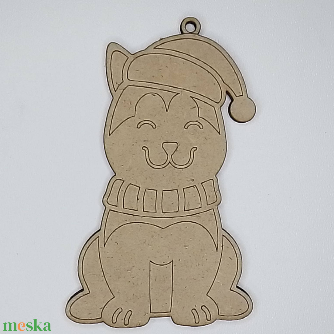 Karácsonyfadísz kutyus alakú (10 cm) - karácsony - karácsonyi lakásdekoráció - karácsonyfadíszek - Meska.hu