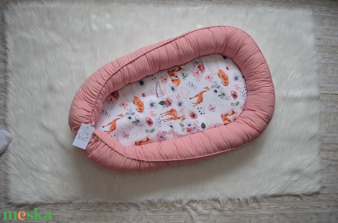 Őzikés, designer, prémium, XL-es, púder babafészek szett - otthon & életmód - babaszoba, gyerekszoba - babafészek - Meska.hu Őzikés, designer, prémium, XL-es, púder babafészek szett - otthon & életmód - babaszoba, gyerekszoba - babafészek - Meska.hu