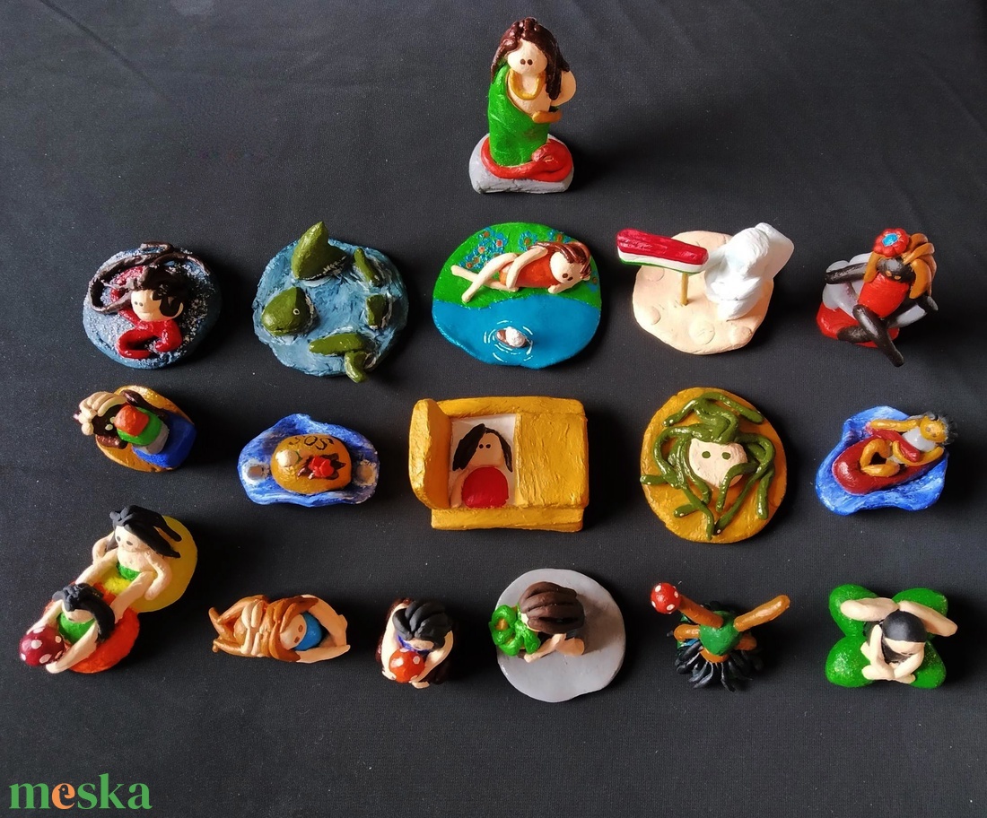Festett gyurma figurák, emberek, állatok - otthon & életmód - dekoráció - dísztárgy - Meska.hu Festett gyurma figurák, emberek, állatok - otthon & életmód - dekoráció - dísztárgy - Meska.hu