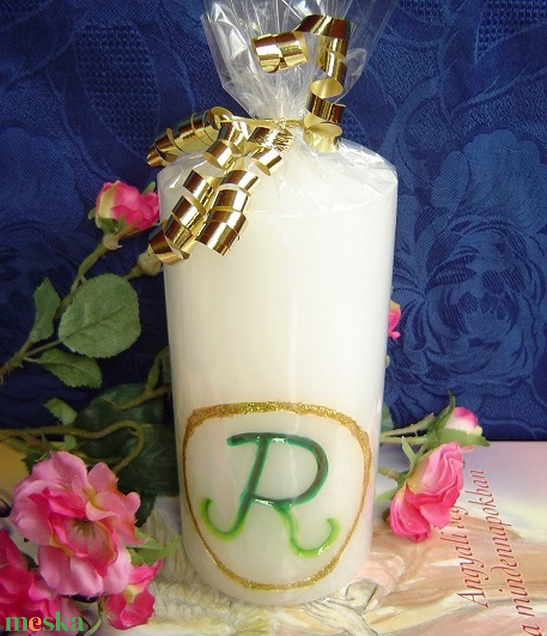 Beavatott NAGY arkangyal gyertya - RAFAEL - otthon & életmód - gyertya, illat, aroma - gyertya - Meska.hu