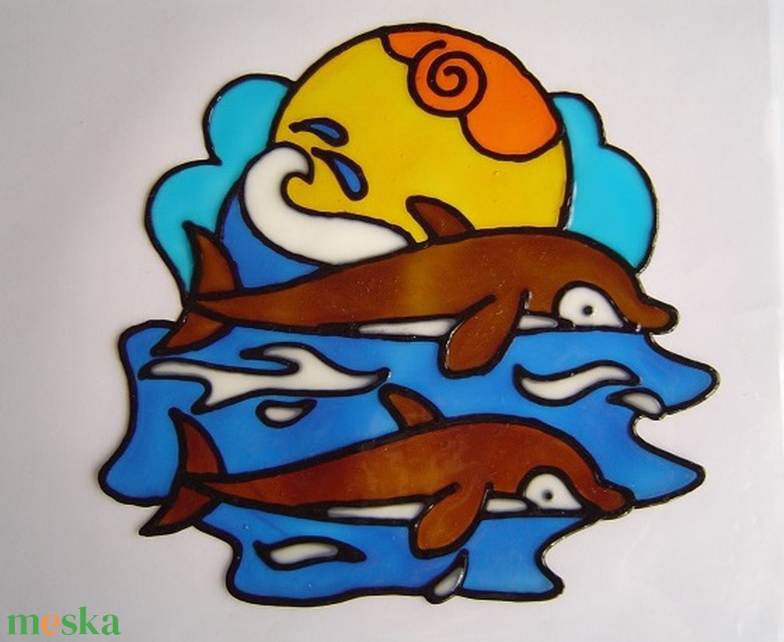 FENG SHUI ablakdísz, üvegmatrica, PÁROS DELFIN - otthon & életmód - dekoráció - ajtó- és ablak dekoráció - ablakdísz - Meska.hu FENG SHUI ablakdísz, üvegmatrica, PÁROS DELFIN - otthon & életmód - dekoráció - ajtó- és ablak dekoráció - ablakdísz - Meska.hu