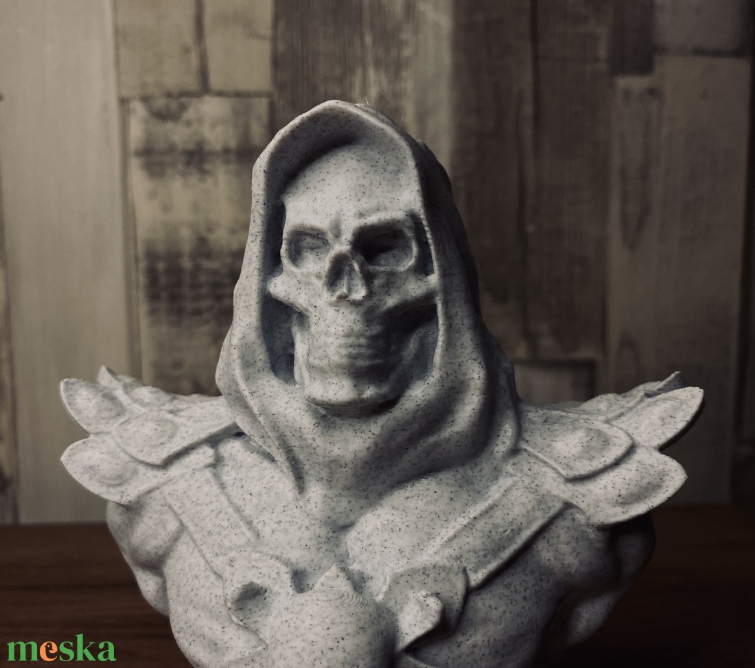 Skeletor Mellszobor - 3D nyomtatott - otthon & életmód - dekoráció - asztal és polc dekoráció - könyvszobor - Meska.hu