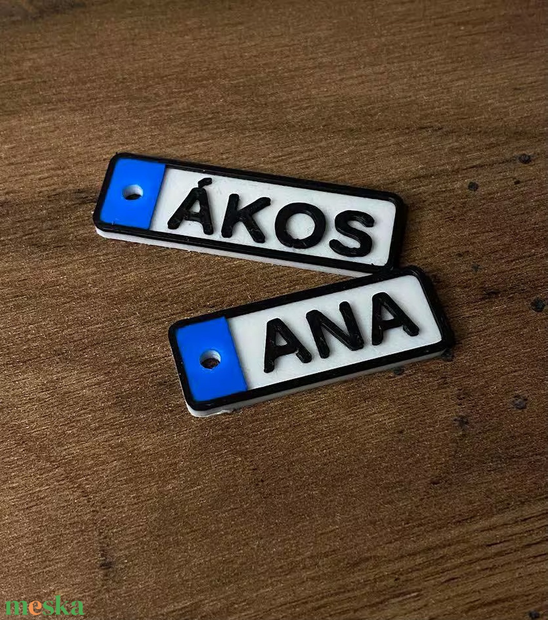 Rendszámtábla Kulcstartó - Személyre Szabható - 3D Nyomtatott  - táska & tok - kulcstartó & táskadísz - kulcstartó - Meska.hu