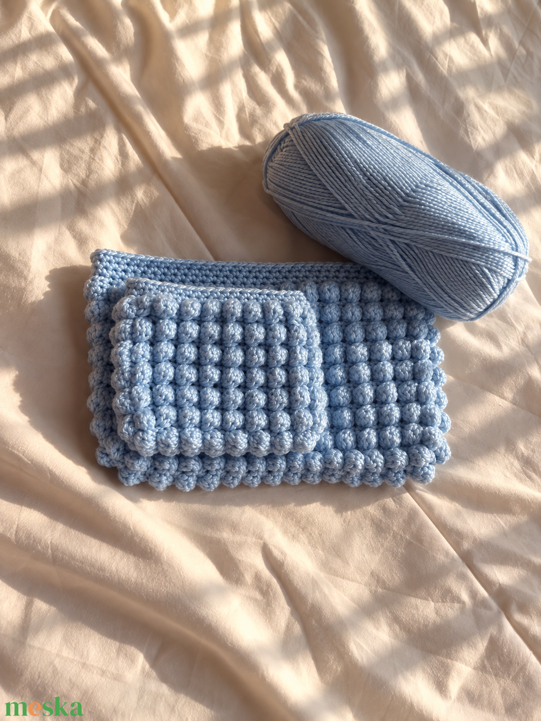 Kézzel készített buborékmintás horgolt clutch szett � Jumbo + Mini táskák � választható színekben -  - Meska.hu