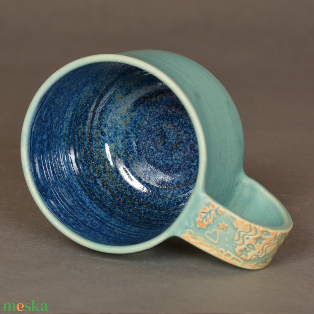 Kerámia bögre, karácsonyi hangulat(kék-türkiz) - otthon & életmód - konyhafelszerelés, tálalás - tálalás - bögre & csésze - Meska.hu Kerámia bögre, karácsonyi hangulat(kék-türkiz) - otthon & életmód - konyhafelszerelés, tálalás - tálalás - bögre & csésze - Meska.hu