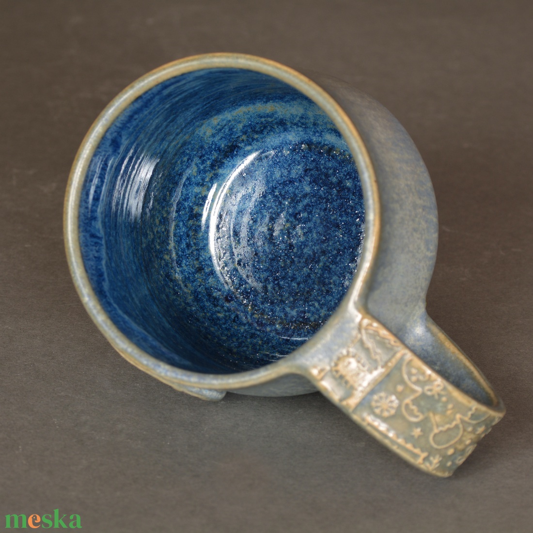 Kerámia bögre, karácsonyi hangulat(kék) - otthon & életmód - konyhafelszerelés, tálalás - tálalás - bögre & csésze - Meska.hu Kerámia bögre, karácsonyi hangulat(kék) - otthon & életmód - konyhafelszerelés, tálalás - tálalás - bögre & csésze - Meska.hu