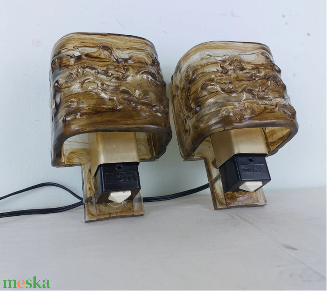 Retro par fali lampa, ejjeli lampak - otthon & életmód - lámpa - falilámpa - Meska.hu