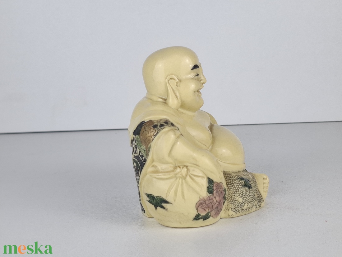 Mosolygos Buddha, kover Buddha. marvany - otthon & életmód - dekoráció - dísztárgy - Meska.hu