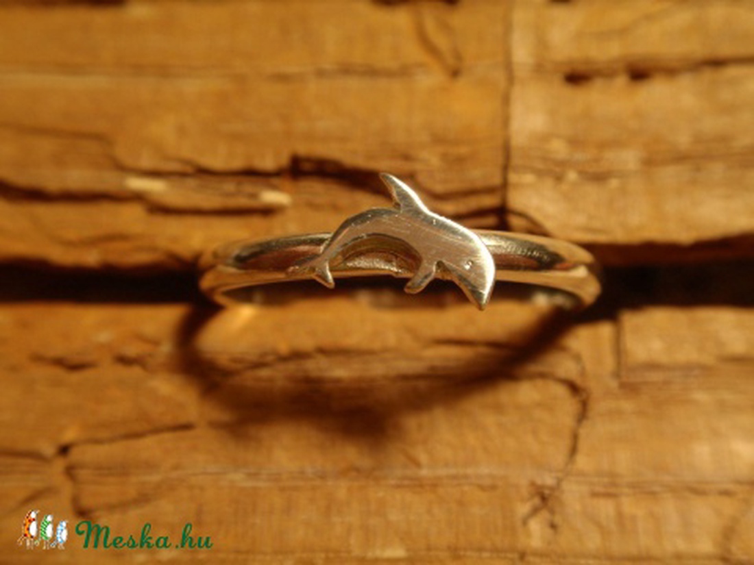 Delfines gyűrű -  - Meska.hu