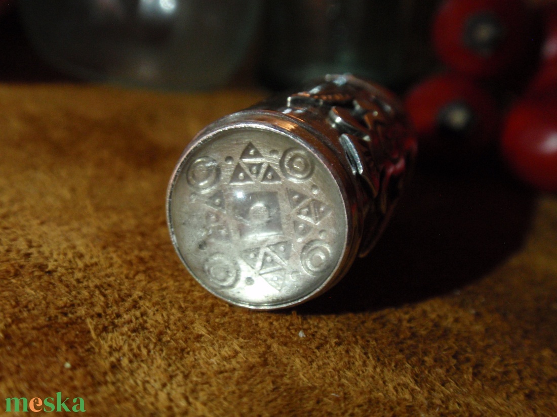 Ezüst fiola (turul) amulett - ékszer - nyaklánc - medál - Meska.hu