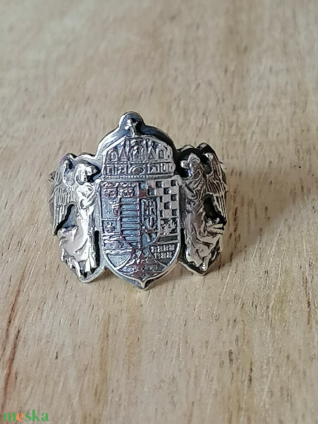 Nagymagyarország címer gyűrű - ékszer - gyűrű - figurális gyűrű - Meska.hu Nagymagyarország címer gyűrű - ékszer - gyűrű - figurális gyűrű - Meska.hu