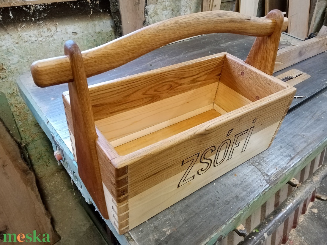 Klasszikus szerszámosláda - otthon & életmód - tárolás & rendszerezés - doboz - Meska.hu