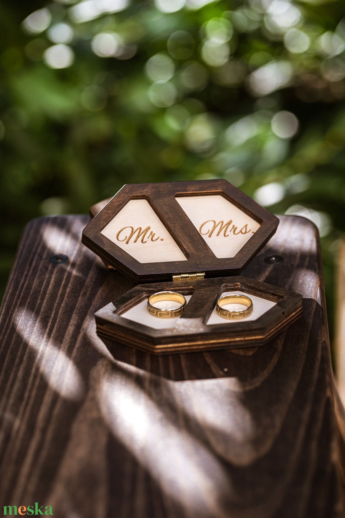 Esküvői gyűrűdoboz többféle színben - esküvő - kiegészítők - gyűrűtartó & gyűrűpárna - Meska.hu