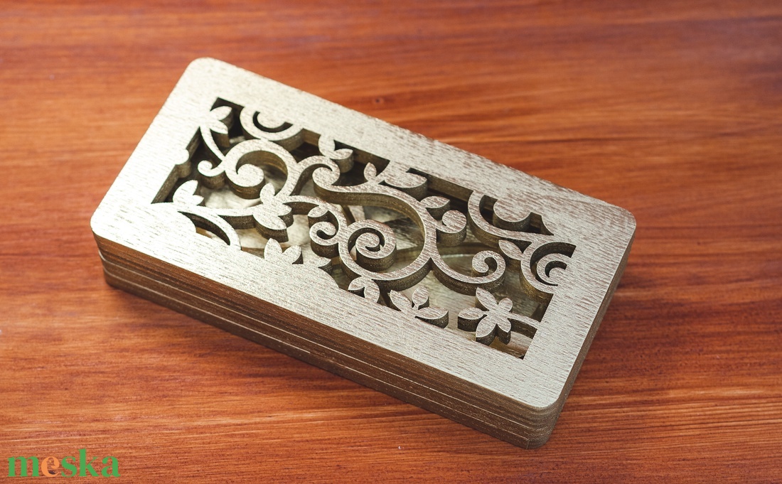 Esküvői gyűrű dobozotok végtelen jellel - esküvő - kiegészítők - gyűrűtartó & gyűrűpárna - Meska.hu