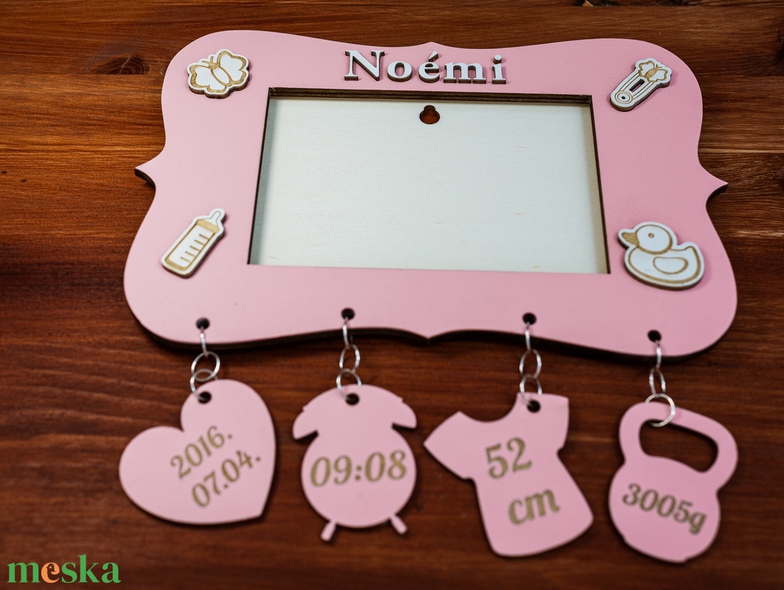 Megérkeztem - nagyon baba képkeretek - otthon & életmód - dekoráció - kép & falikép - képkeret - Meska.hu