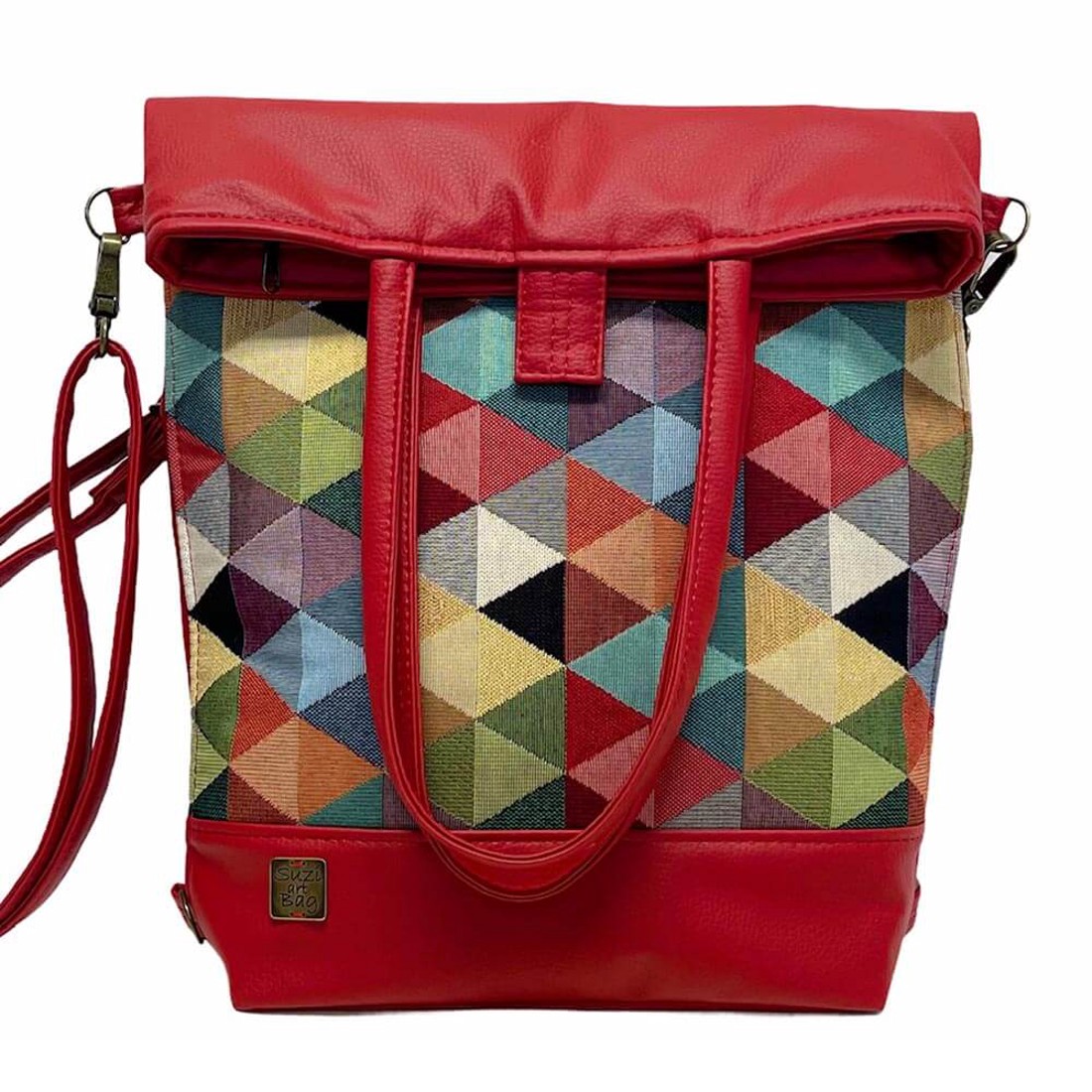 SuziartBag Piros káró mintás 3in1 táska - táska & tok - kézitáska & válltáska - válltáska - Meska.hu SuziartBag Piros káró mintás 3in1 táska - táska & tok - kézitáska & válltáska - válltáska - Meska.hu