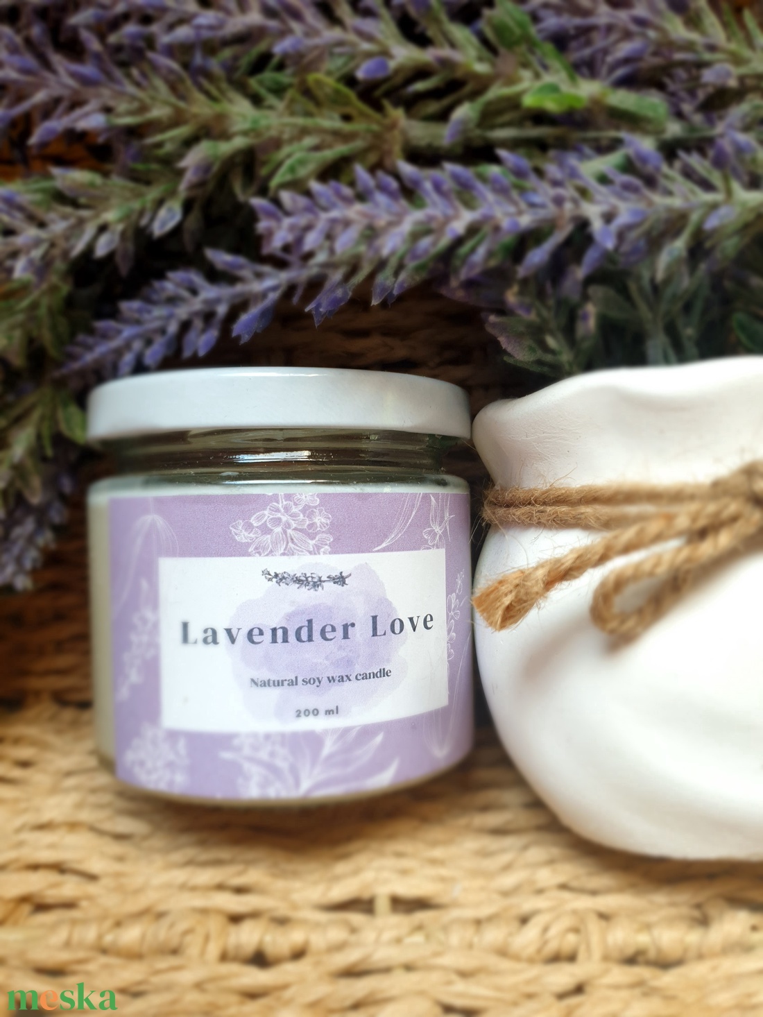 Lavender Love - otthon & életmód - gyertya, illat, aroma - gyertya - Meska.hu Lavender Love - otthon & életmód - gyertya, illat, aroma - gyertya - Meska.hu