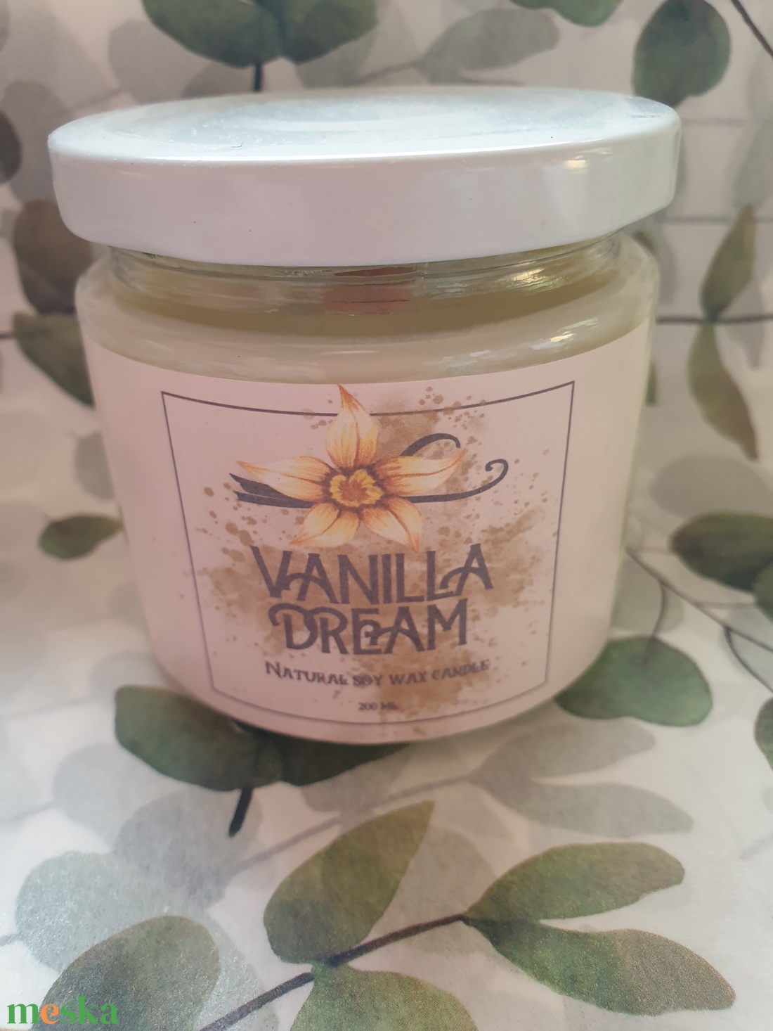 Vanilla Dream - otthon & életmód - gyertya, illat, aroma - gyertya - Meska.hu Vanilla Dream - otthon & életmód - gyertya, illat, aroma - gyertya - Meska.hu