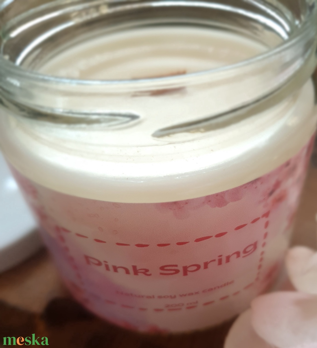 Pink Spring - otthon & életmód - gyertya, illat, aroma - gyertya - Meska.hu Pink Spring - otthon & életmód - gyertya, illat, aroma - gyertya - Meska.hu