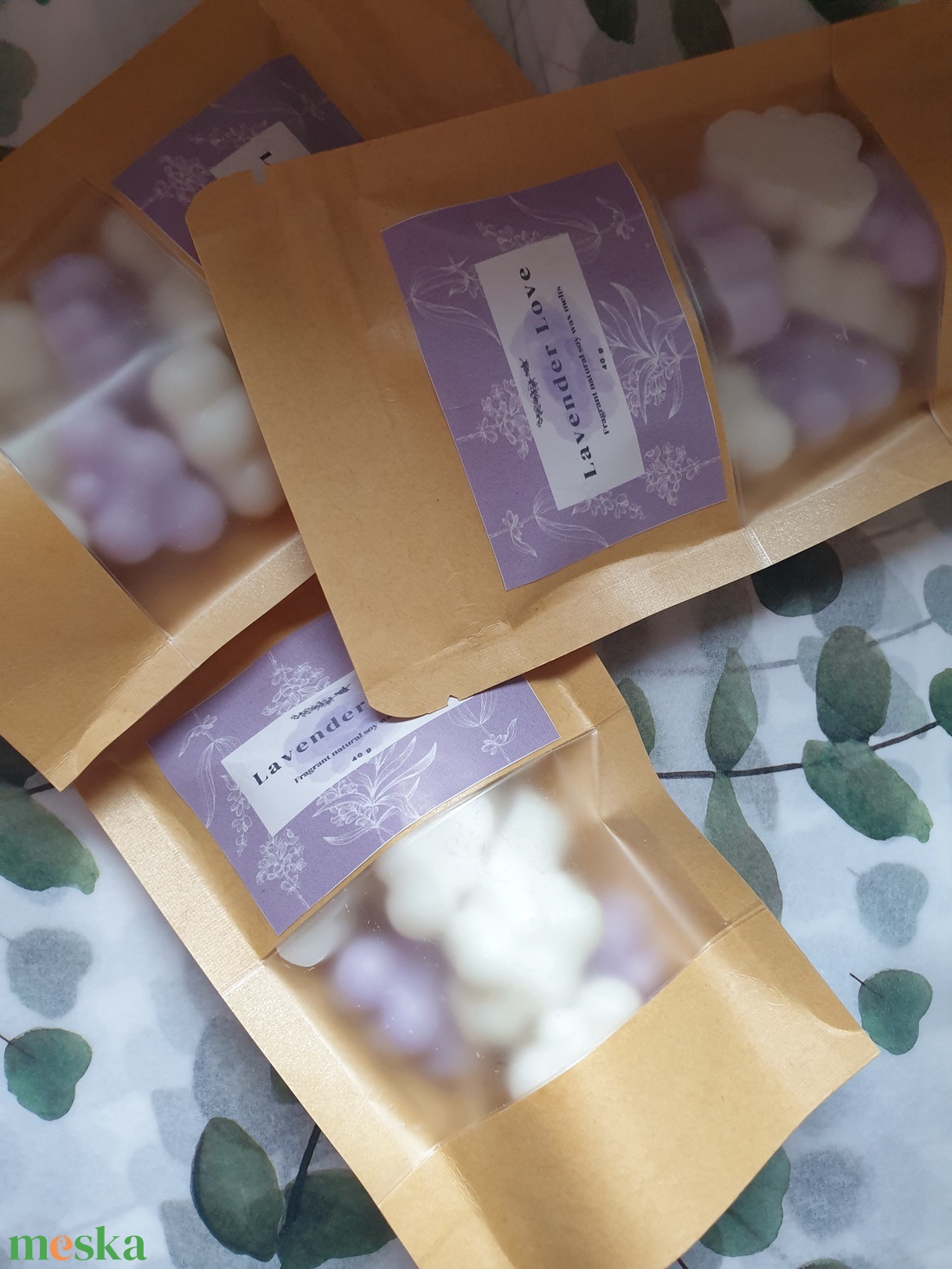 Illatviasz-Lavender Love - otthon & életmód - gyertya, illat, aroma - illatviasz - Meska.hu